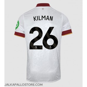 West Ham United Max Kilman #26 Kolmaspaita 2024-25 Lyhythihainen